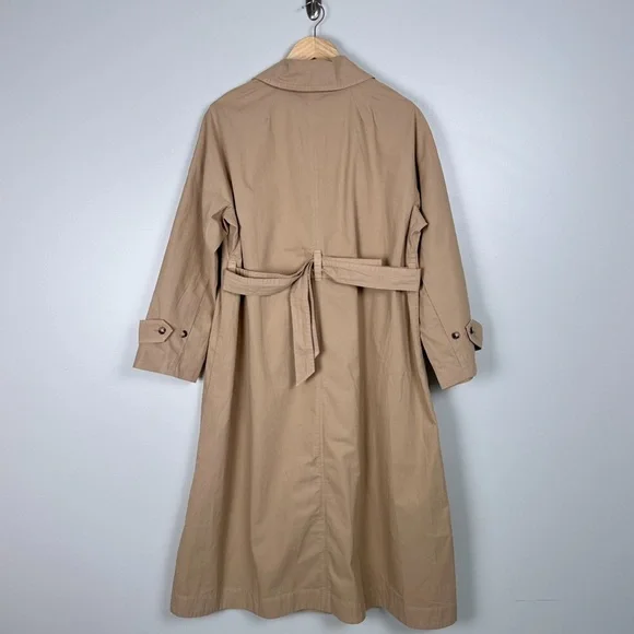 J. Crew Relaxed heritage trench coat in chino Light Khaki NEW BT324 - Picture 7 of 12